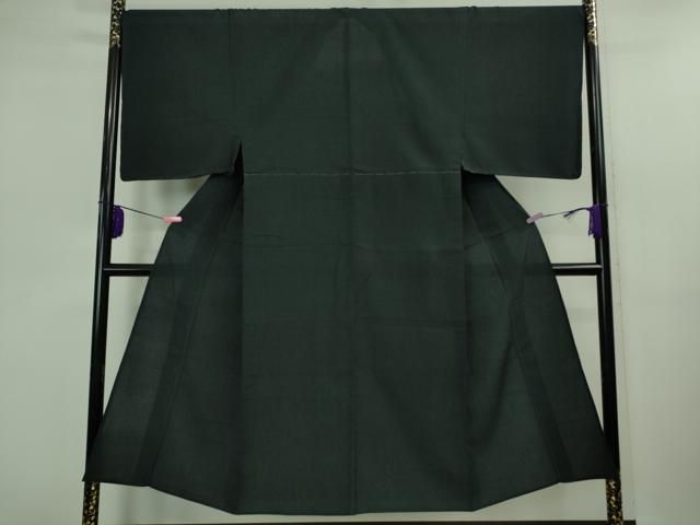 平和屋本店■極上　男性　白鷹お召　単衣　蚊絣　濃紺地　逸品　未使用　DZAB0810kh5 平和屋本店□極上 男性 白鷹お召 単衣 蚊絣 濃紺地 逸品 未使用