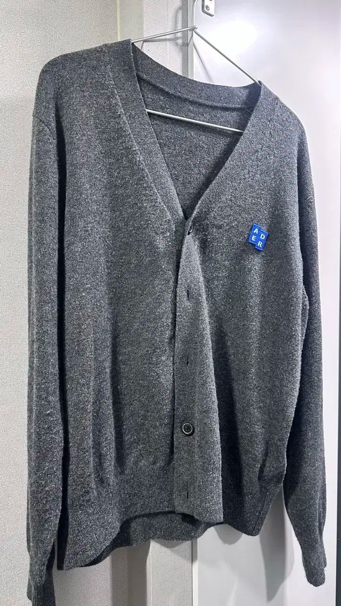 ADER ERROR アーダーエラー SIGNIFICANT カーディガン チャコールグレー M