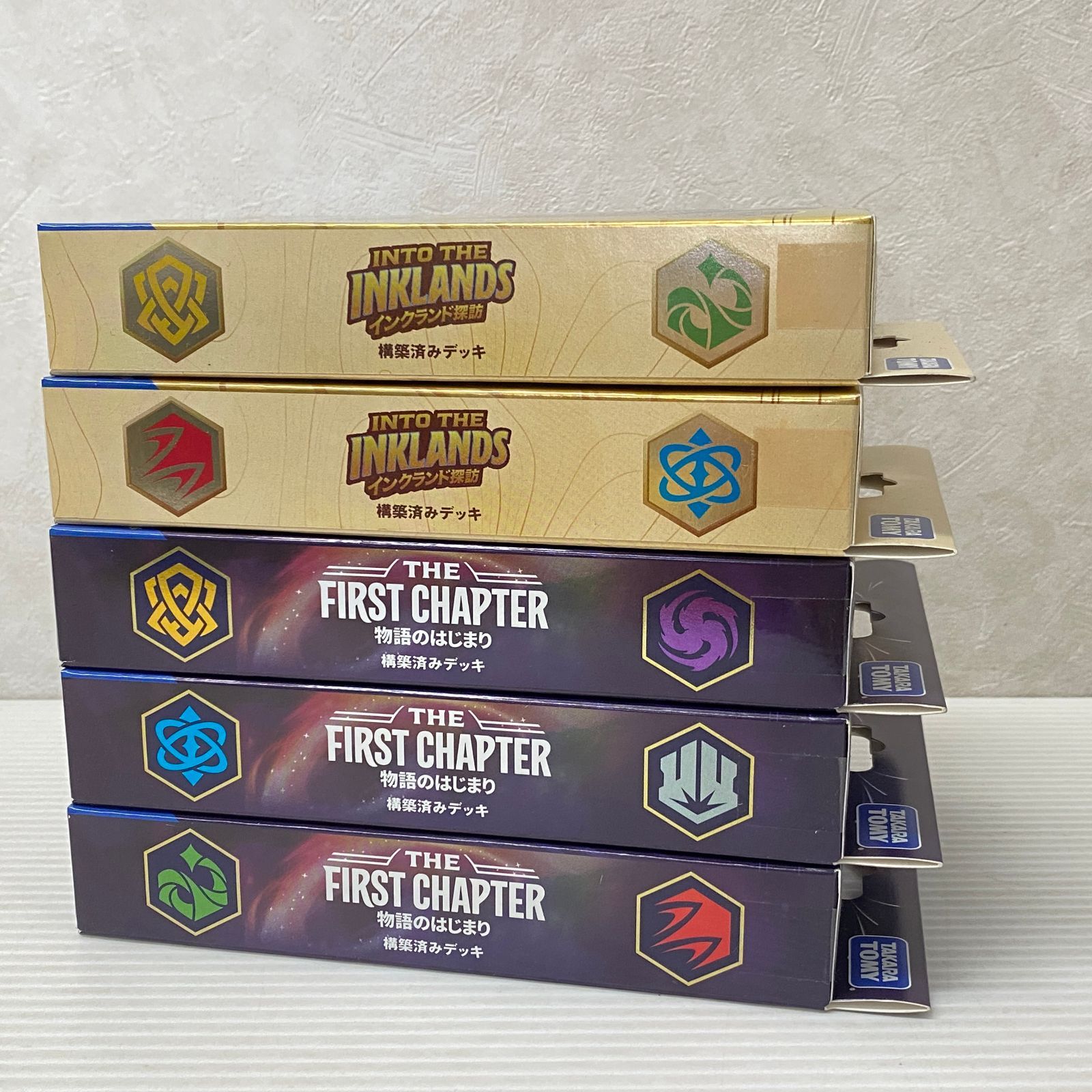 △ディズニー・ロルカナ・TCG 日本語版 構築済みデッキ 5種