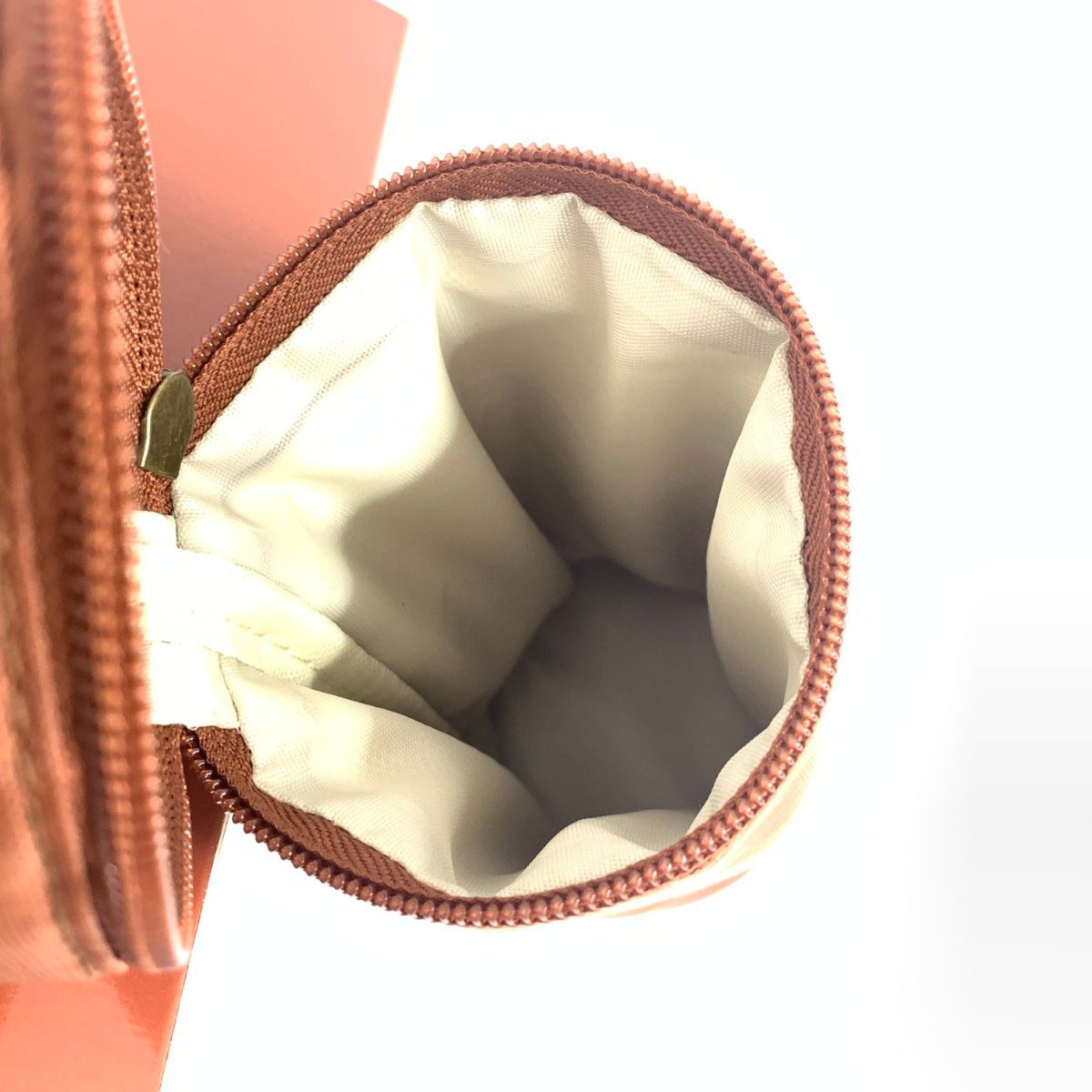 COACH コーチ ペットボトルホルダー ロゴ/ナイロン/ブラウン/箱