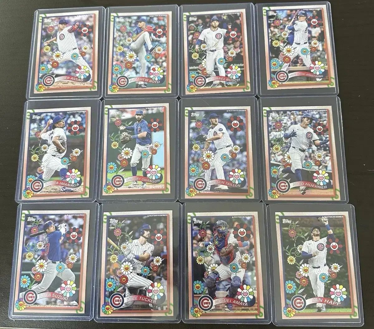25 TOPPS トップス x ムラカミ MLB 東京 シリーズ シカゴ 全体 ベース ラット