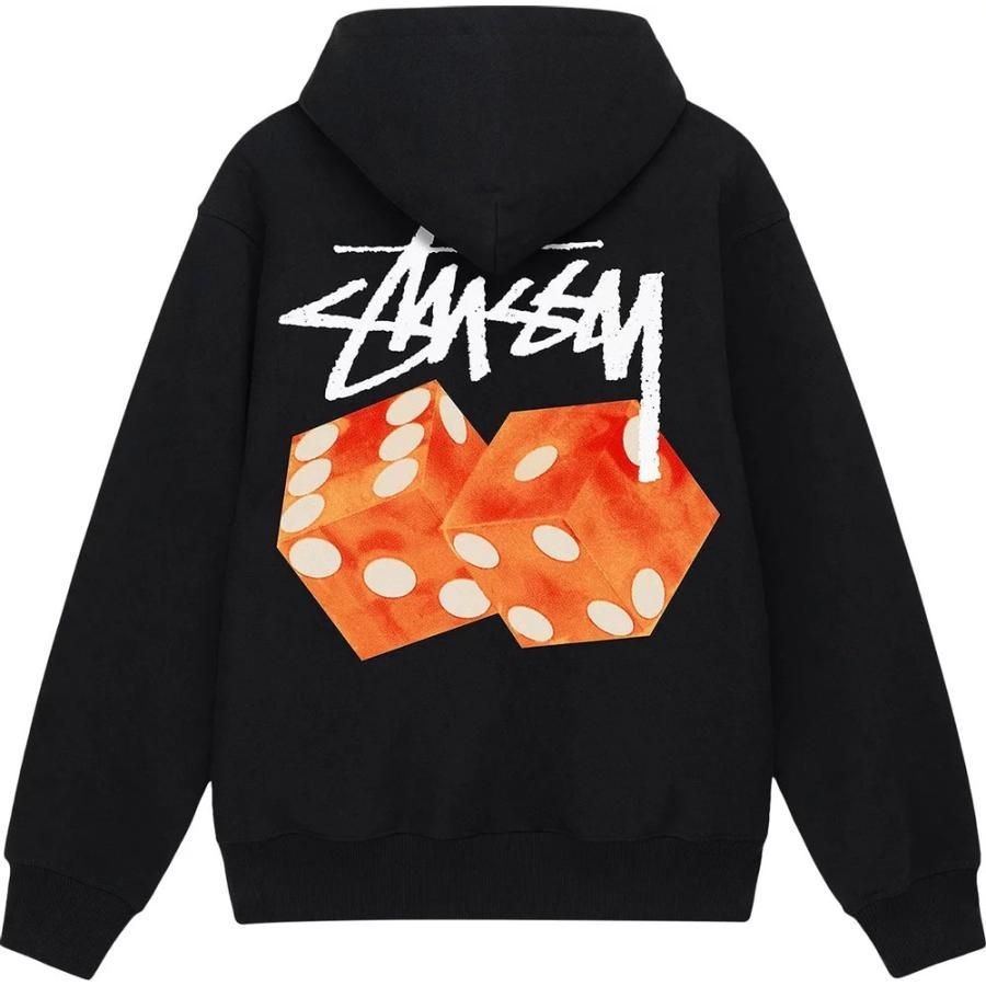 STUSSY ステューシー STUSSY DICED OUT HOODIE パーカー フード フーディ トップス ジップパーカー  [並行輸入品]