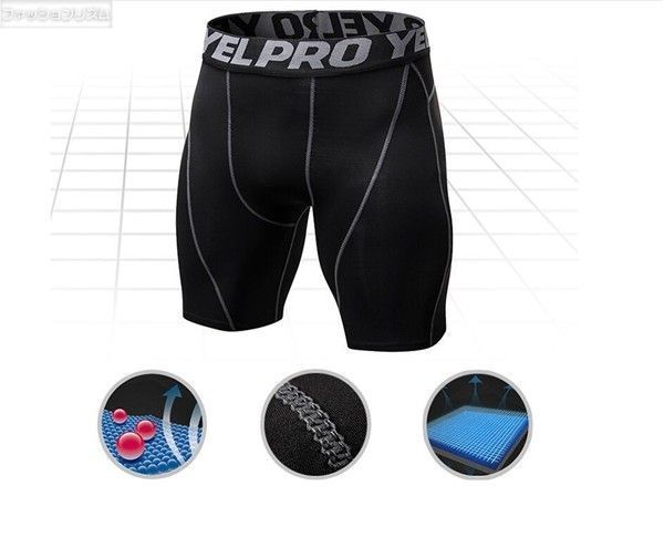 バートル ハーフパンツ＆インナータイツ メンズ 半ズボン 新品 ネイビー XL! ハーフパンツ フィットネスウエア メンズ スパッツ 吸汗速乾