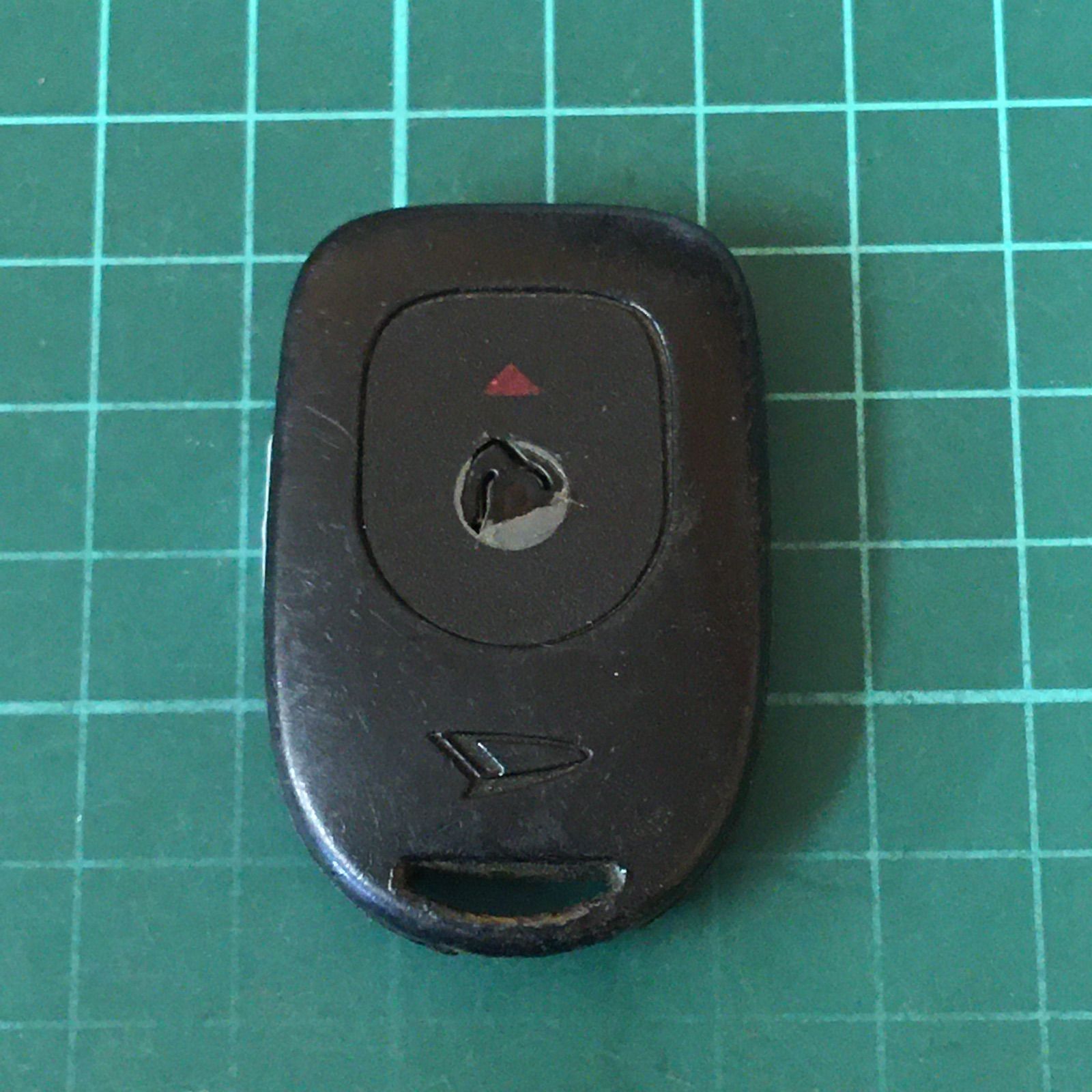 DA14314 点灯 ダイハツ純正 キーレス リモコン ミラ ミラジーノ オプティ L500S L700S L710S L800等 前期 後期 1ボタン 