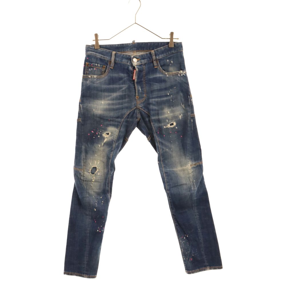 DSQUARED2 (ディースクエアード) 19SS Tidy Biker Jean ティディ