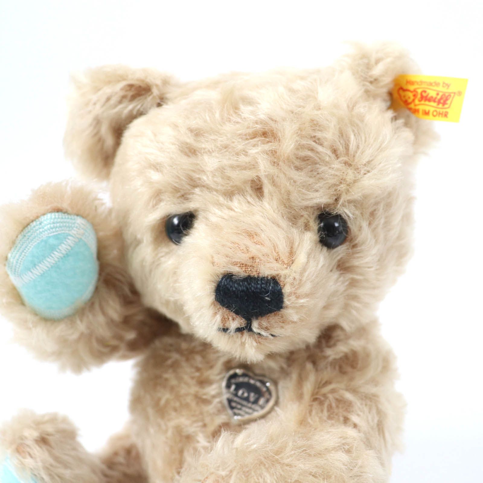 未使用品☆TIFFANY&amp;Co.×Steiff ティファニー×シュタイフ リターントゥティファニー ラヴ クラシック テディベア ぬいぐるみ ベージュ 箱付き レディース 未使用品☆TIFFANY&Co.×Steiff ティファニー×シュタイフ
