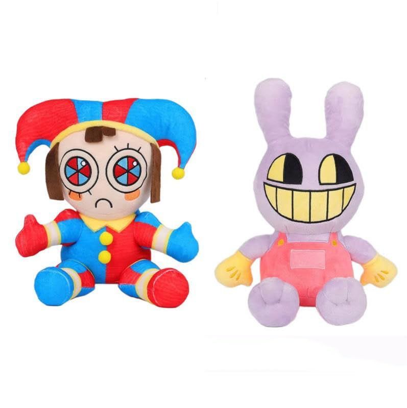 ポムニとジャックスぬいぐるみ クリスマス誕生日ギフト 不思議なデジタルサーカスぬいぐるみ circusぬいぐるみ digital (Cセット) amazing the (2個入り)アメージングデジタルサーカスぬいぐるみ