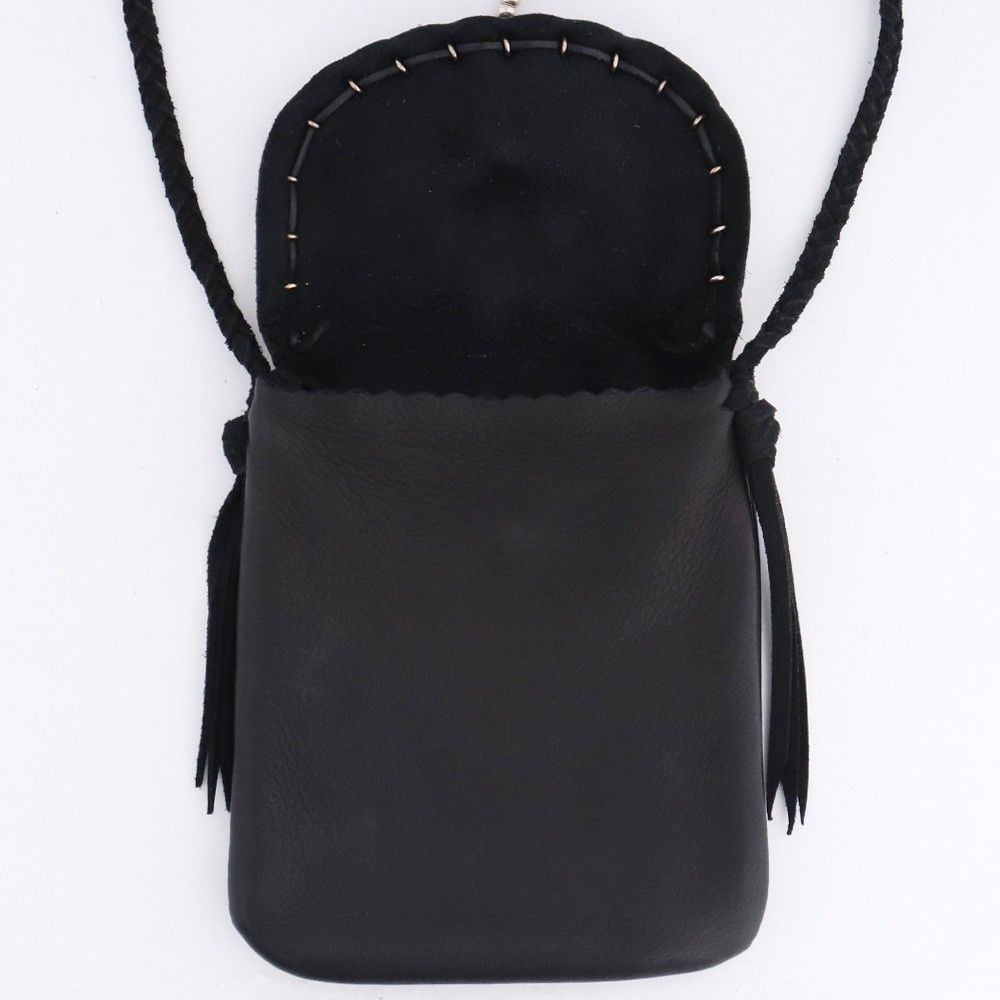 バッグ LARRYSMITH MEDICINE SHOULDER POUCH Larry Smith Deerskin Medicine Shoulder Pouch