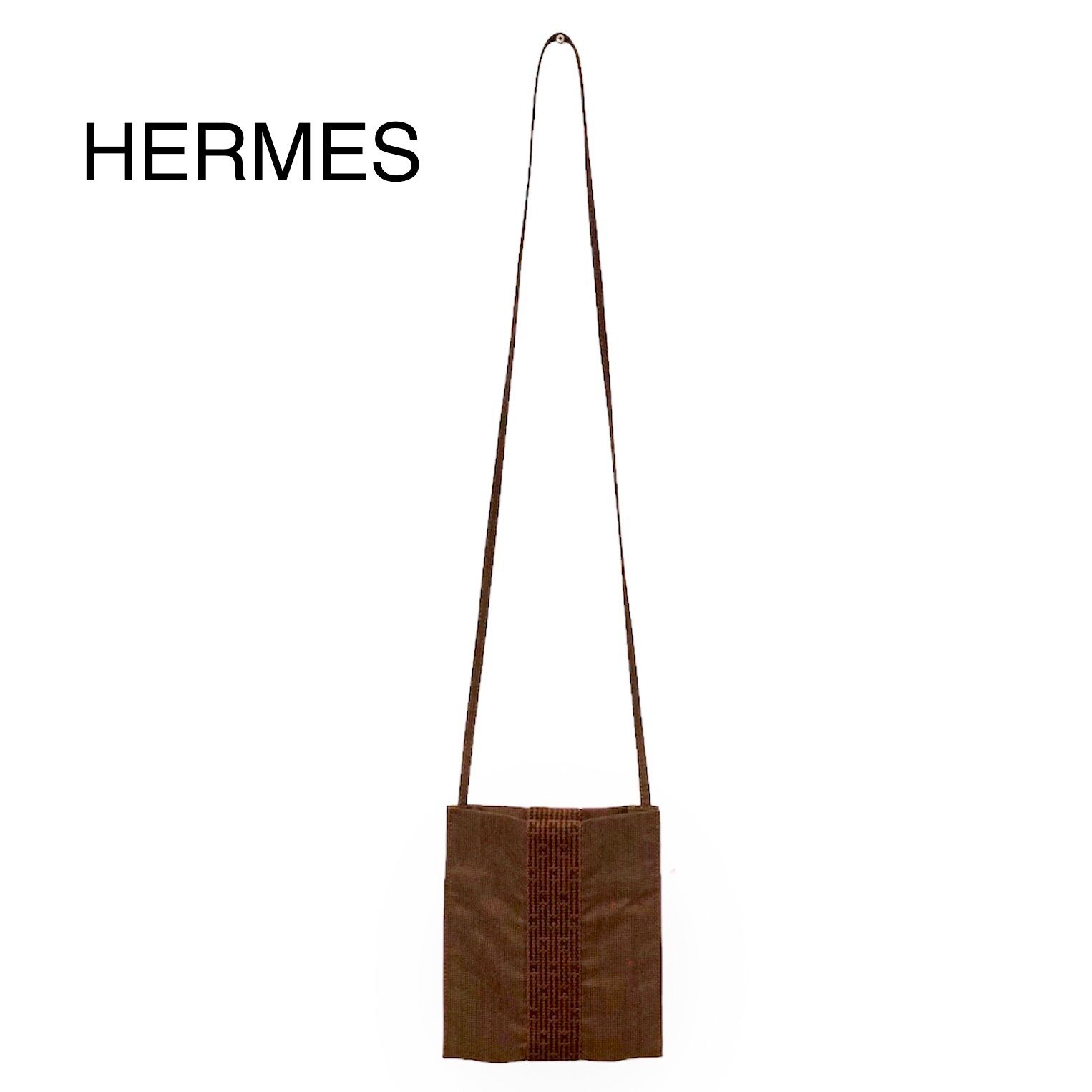 ★超美品★ HERMES ポシェット エールライン サコッシュ コンパクト