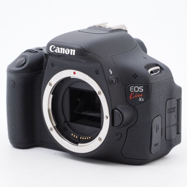 Canon キヤノン EOS Kiss X5 レンズキット EF-S18-55mm F3.5-5.6 IS II付属 KISSX5-1855IS2LK  カメラ本舗｜Camera honpo メルカリ