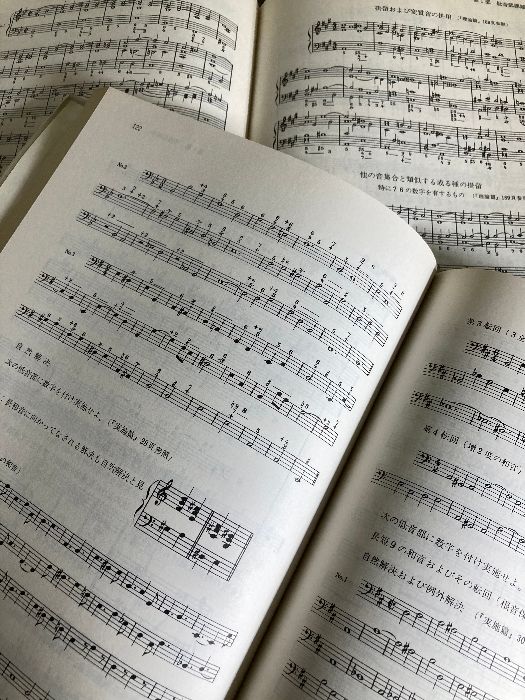 本 『 和声学 理論篇 実施篇 まとめて2冊セット 』 テオドール