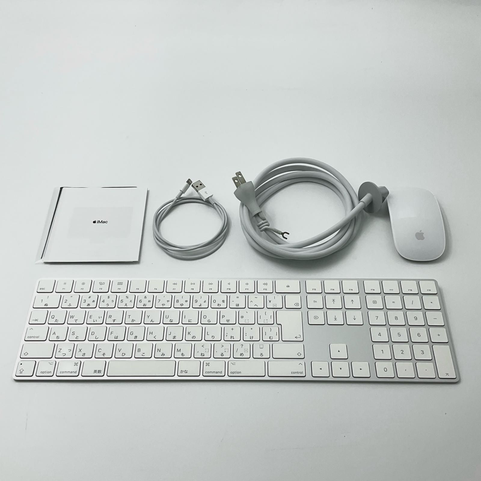 Apple iMac 2019 21.5インチ i5 8GB FD 1TB シルバー 美品 動作
