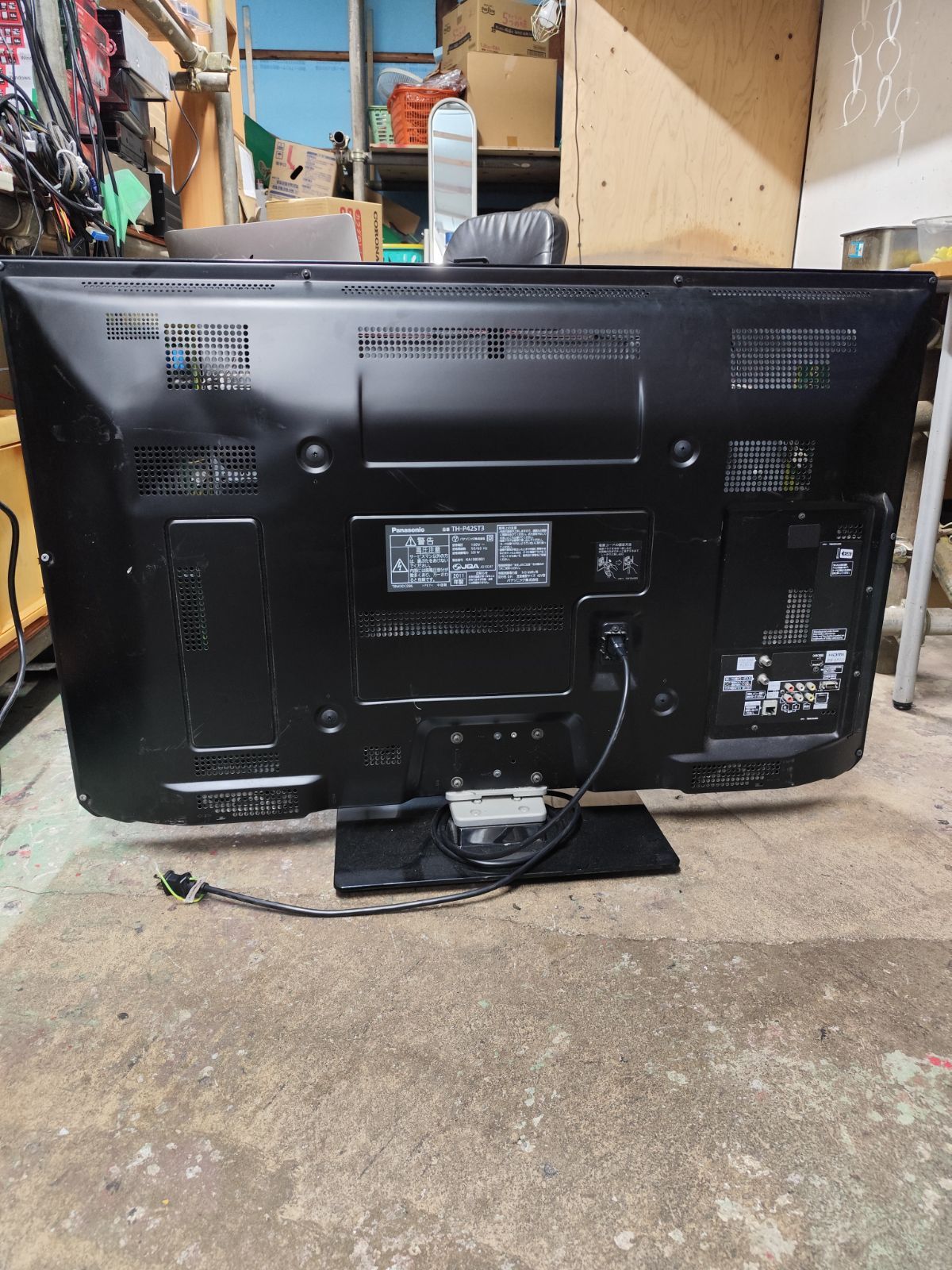 パナソニック Panasonic ハイビジョン プラズマテレビ VIERA 42型 TH P 42 ST 3 2011年製