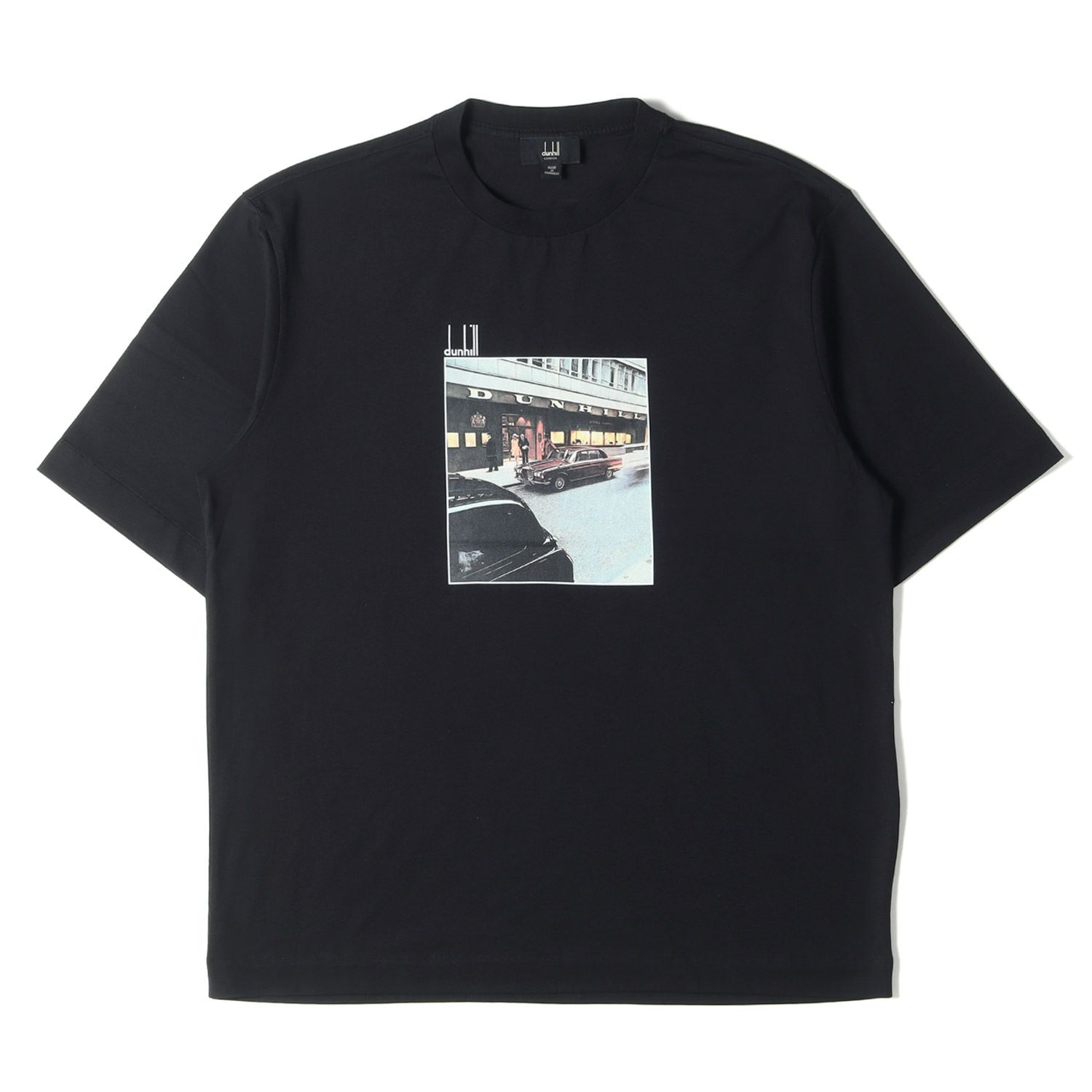 dunhill ダンヒル Tシャツ サイズ:M ロゴ フォト グラフィック 