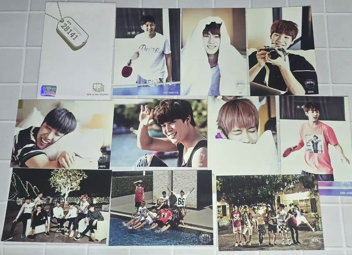 BTS 防弾少年団 バンタン ファンミーティング ペンミ 1 ギー フォトセット PHOTO SET BTS 1ST FANMEETING