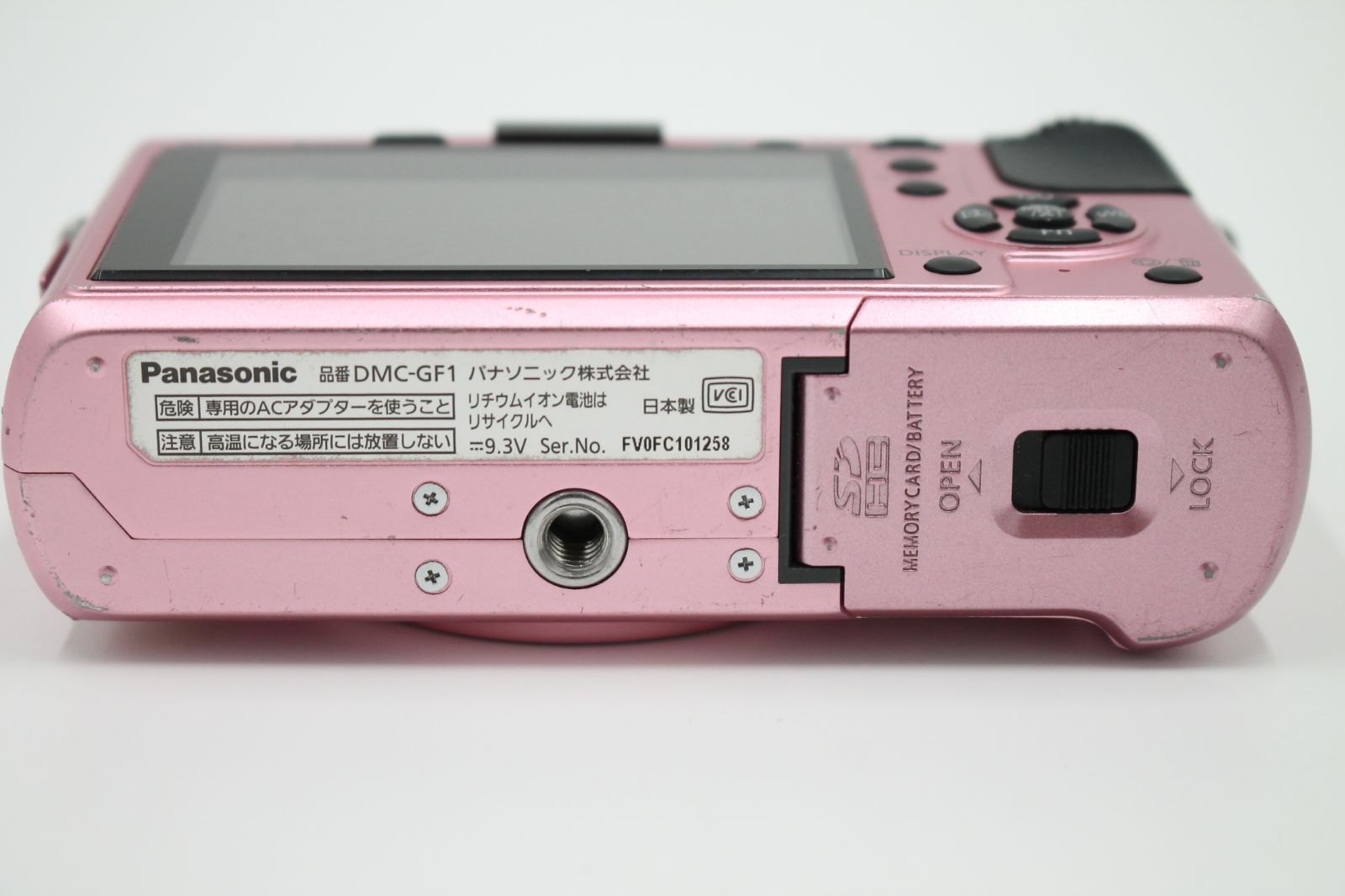 □美品□ PANASONIC DMC-GF1 LUMIX GF1 フェアリーピンク - メルカリ
