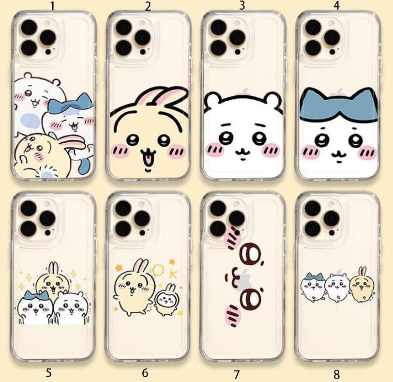 iPhoneケース ハチワレ ちいかわスマホケース うさぎマホケース