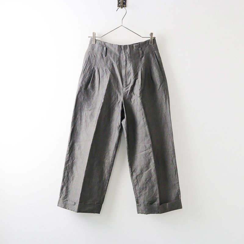 2022SS マーガレットハウエル　コットン　トラウザーパンツ マーガレットハウエル MHL. 22SS DRY COTTON LINEN トラウザーズ
