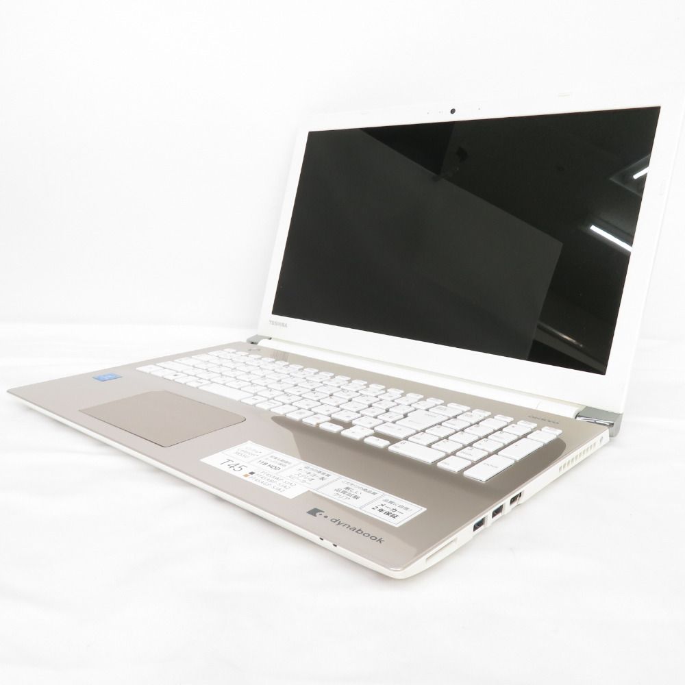 TOSHIBA dynabook T ダイナブック ティー ノートパソコン T45/AG 15.6