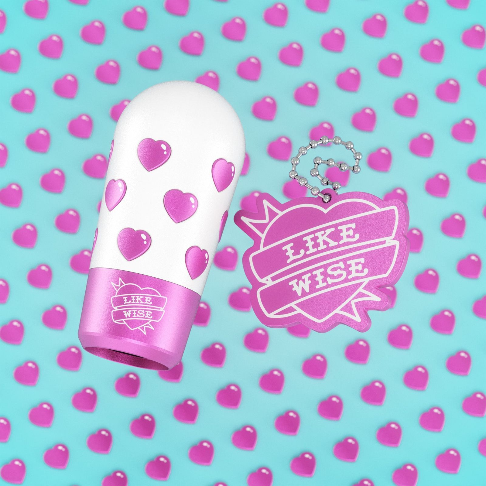 限定品】ライクワイズ GHOST バレンタイン Edition シフトノブ ピンク ハート かわいい - メルカリ