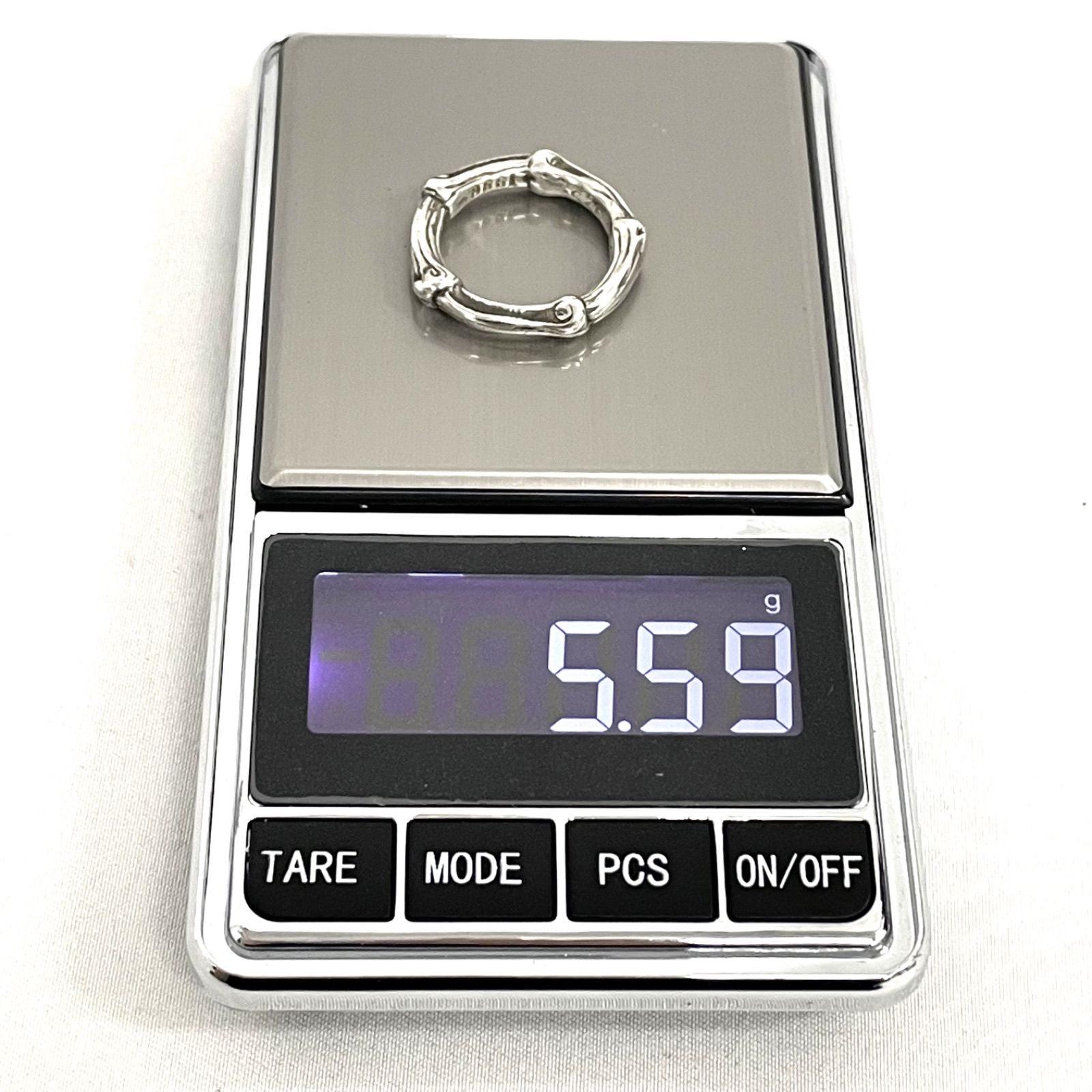 Bランク】 Tiffany ティファニー バンブー リング 925 5.5g 10号 現状