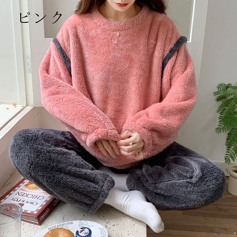 バーバリー  パジャマ　レディース　長袖　上下　M 楽天市場】パジャマ レディース 長袖 前開き 綿100％ ルーム