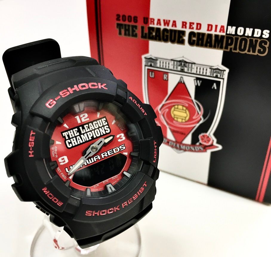 美品】浦和レッズＪリーグ2006シーズン 優勝記念 G-SHOCK レッド GA 