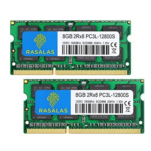 16GB PC3L-12800 ノートPC用メモリ RAM DDR3L 1600MHz 8GB×2枚 SODIMM