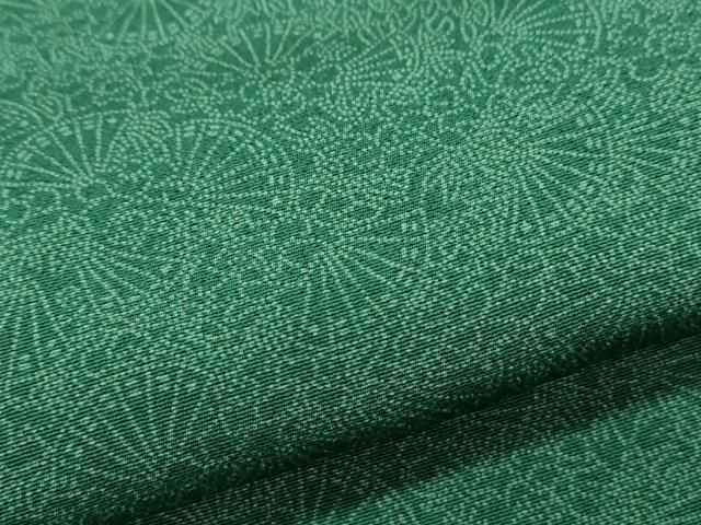 平和屋着物○人間国宝 初代 六谷梅軒(六谷紀久男)錐彫り 重要無形文化