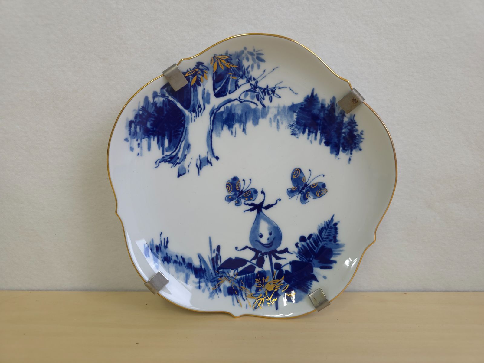 マイセン 絵皿 イヤー プレート 1986 小さなモック