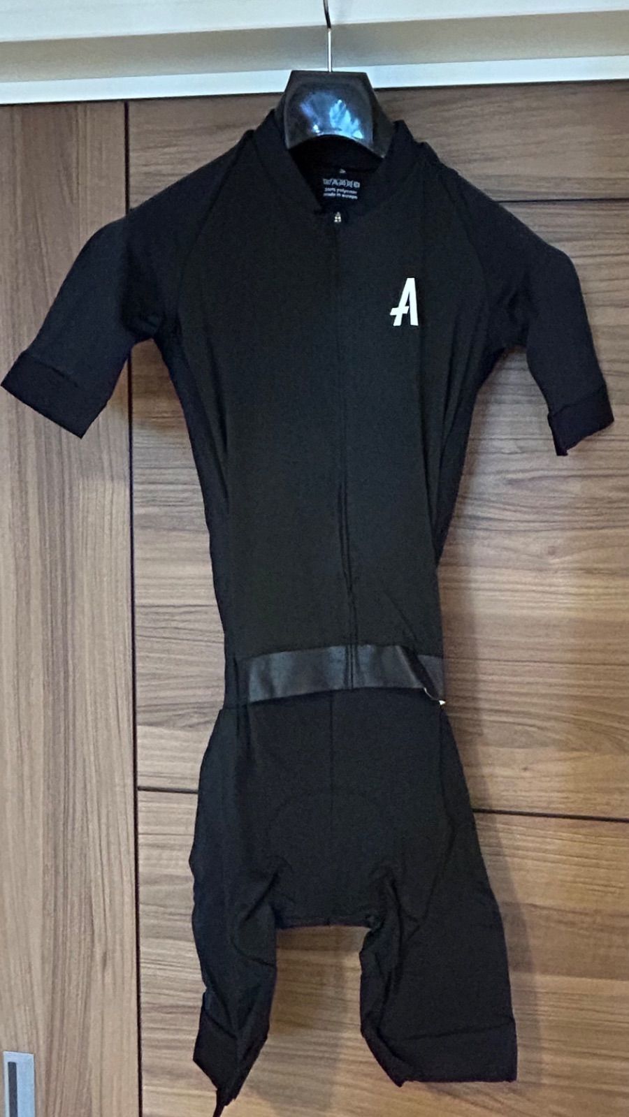 Aero Cycling Gear エアロサイクリングギアー セパレートワンピース ブラック