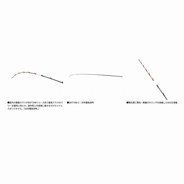極鋭カワハギRT AGS BOTTOM 2 ダイワ カワハギ X M