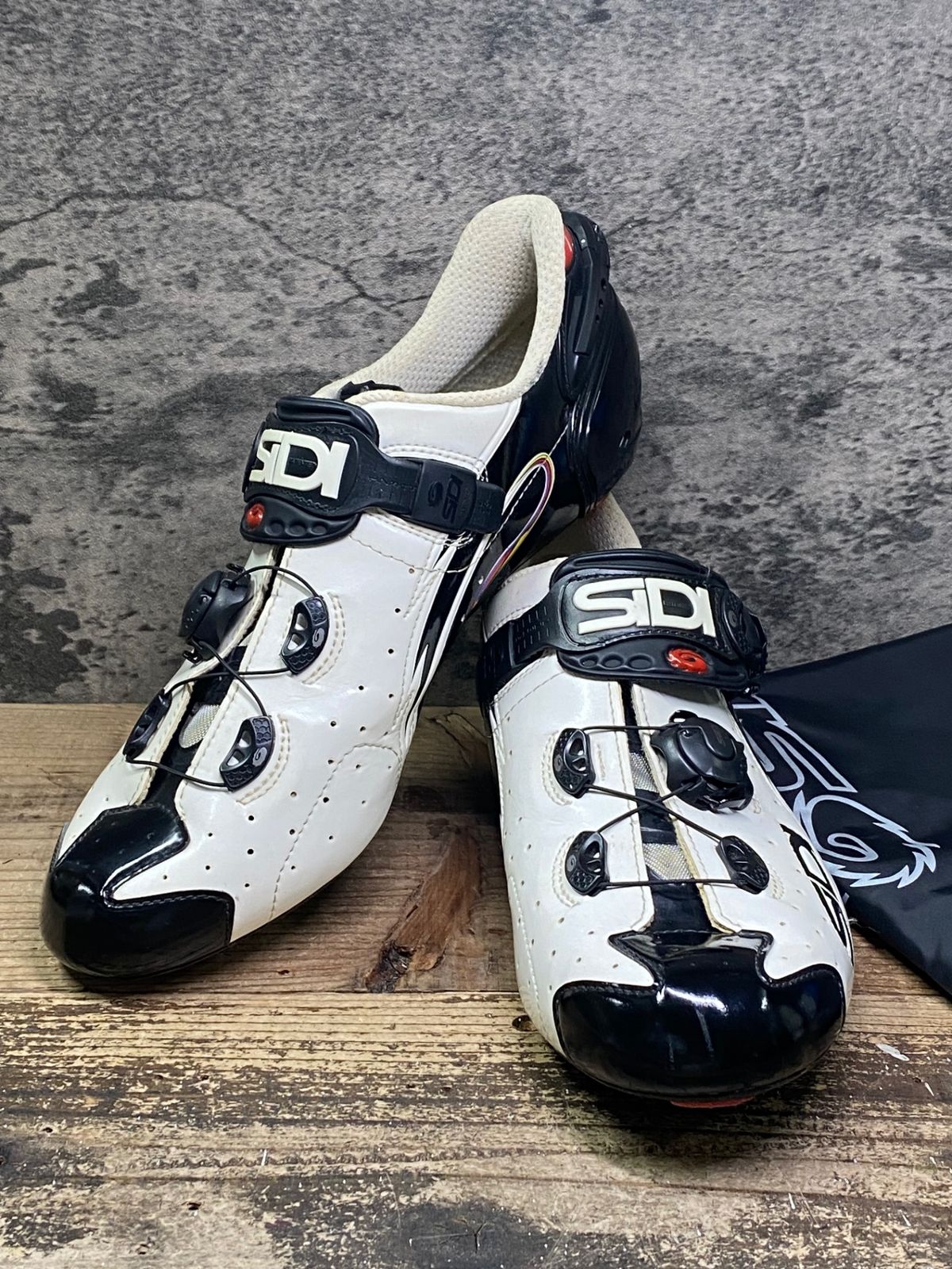 JC294 シディ SIDI Vernice Limited EDITION ビンディングシューズ EU43 白黒