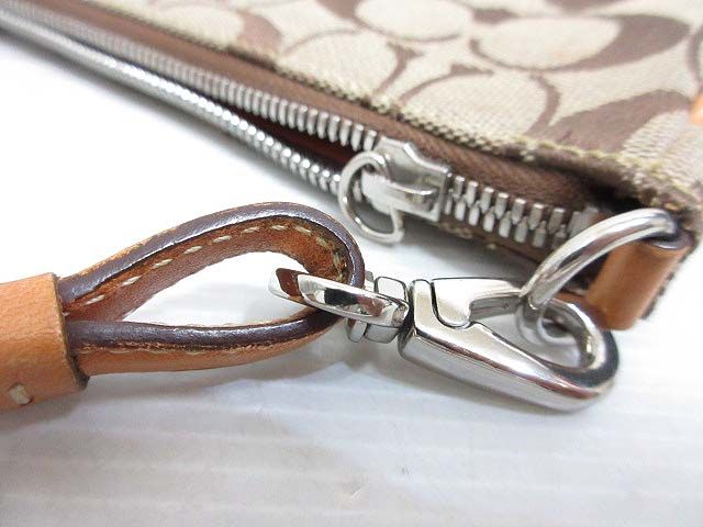 コーチ COACH 6094 シグネチャー デミポーチ アクセサリーポーチ