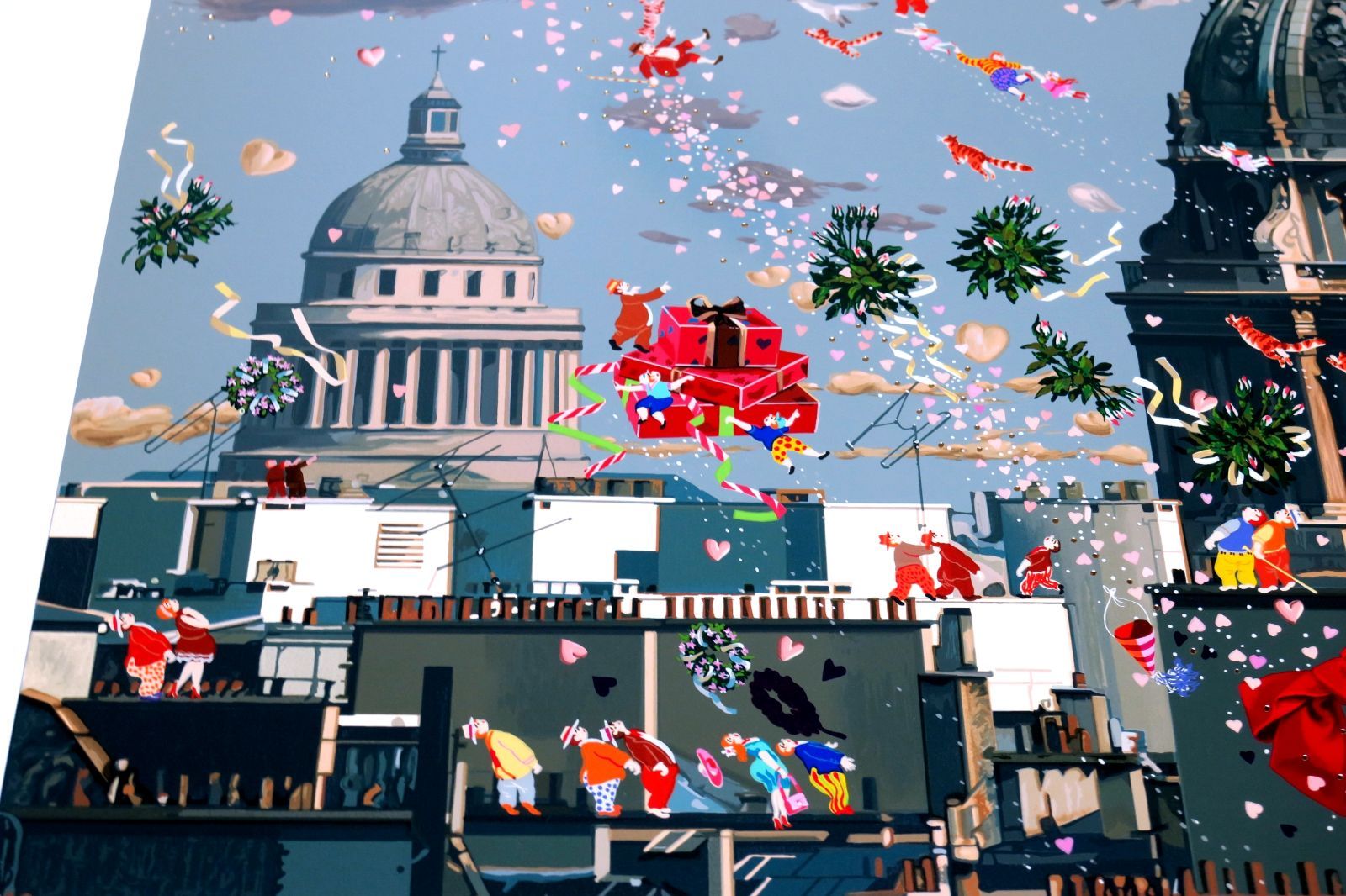 ヒロ・ヤマガタ】 パリスオーケストラ シルクスクリーン 山形博導 大判