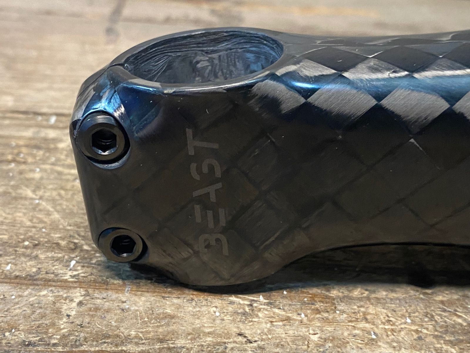 IS317 ビースト BEAST カーボン ステム 90mm OS 6° トップキャップ付き