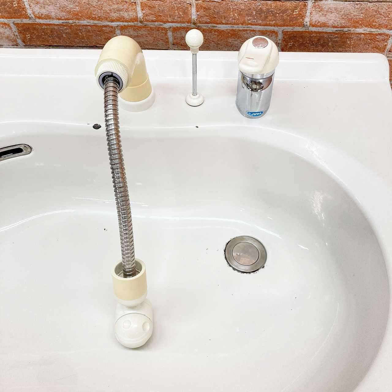 水栓シャワー蛇口付き