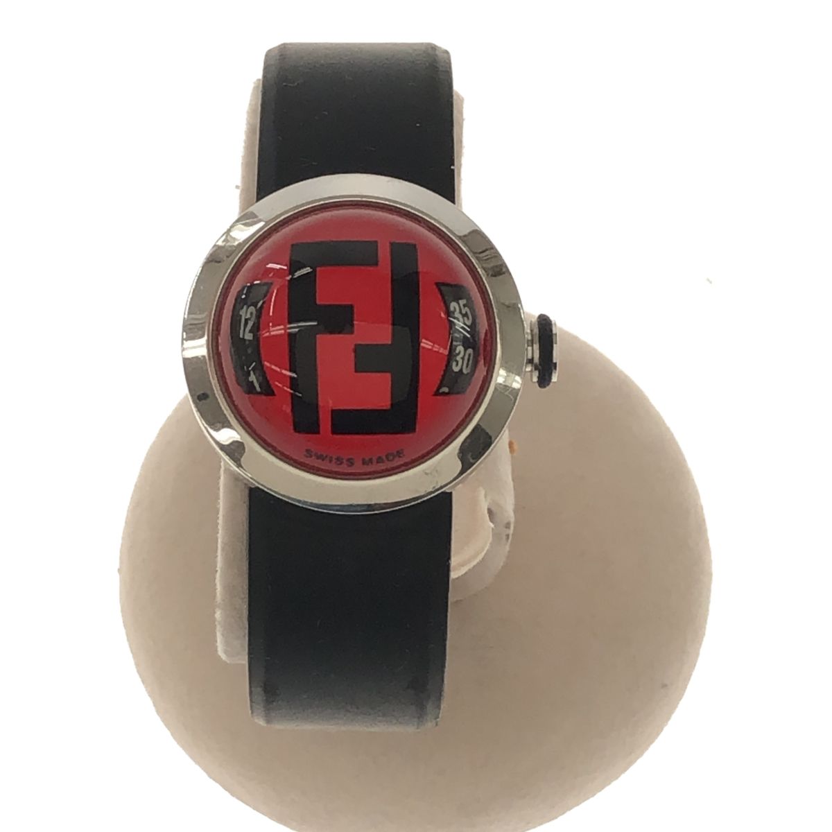 フェンディ 腕時計 8010L ブースラ ドーム型 FFロゴ - USED