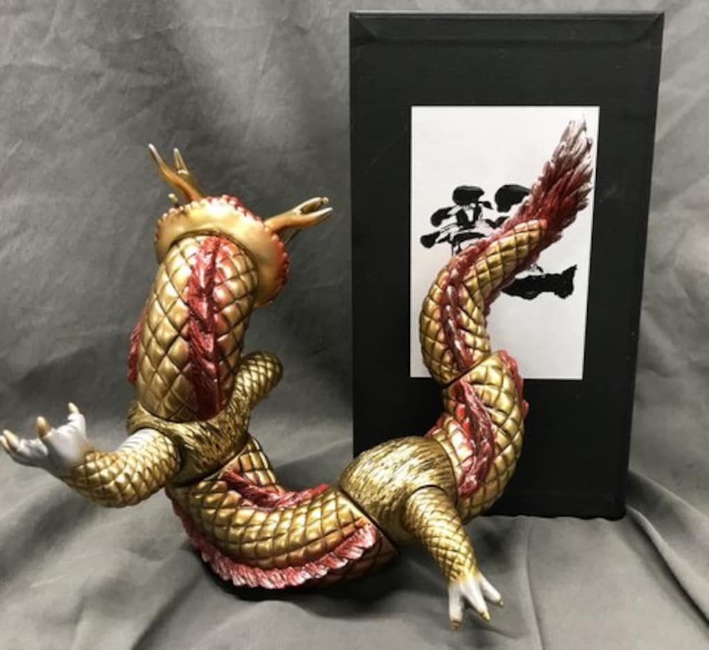 【値下げ】ソフビ シカルナ工房✕ Kenth Toy Works ゴッドジンライ シカルナ・工房 kenth toy works ゴッドジンライ - メルカリ