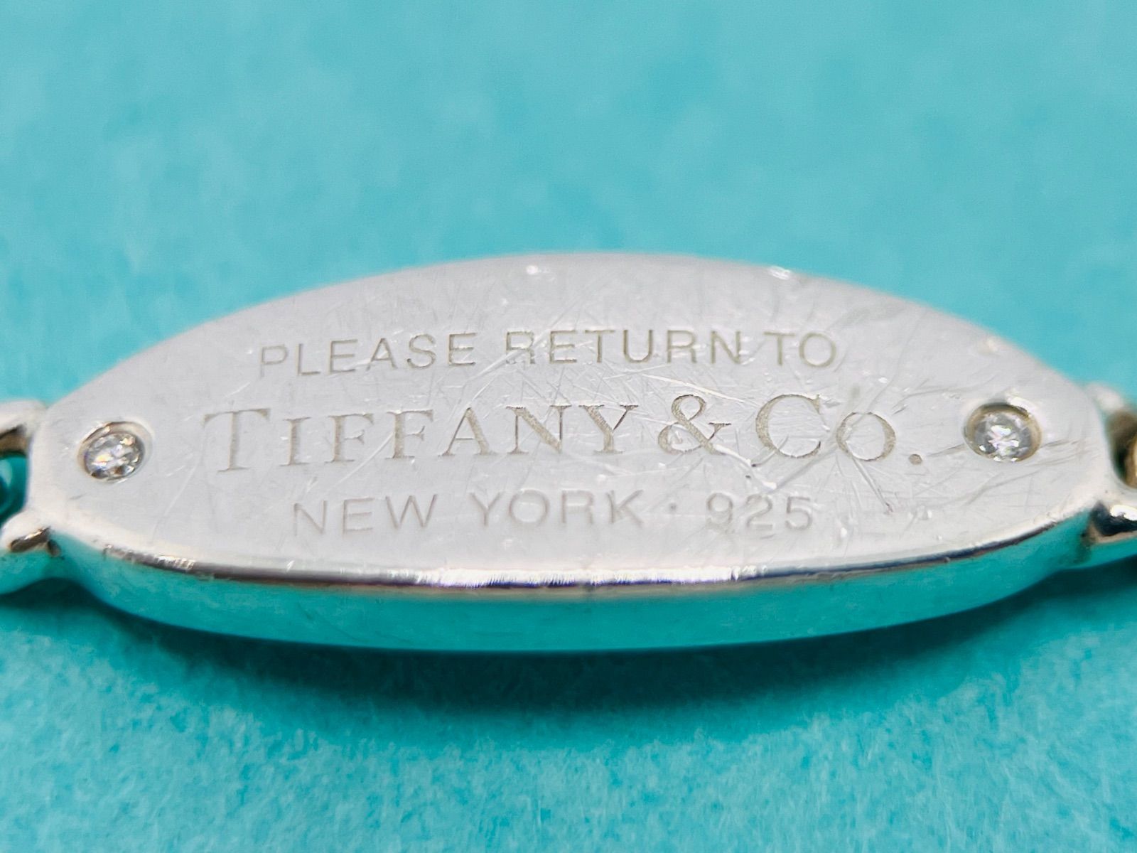 ティファニー リターントゥ オーバルタグ ブレスレット ダイヤモンド TIFFANY&Co. リターントゥティファニー オーバル I.D.