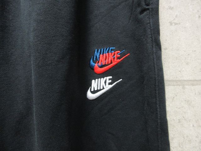 【美品】NIKE ナイキ エッセンシャル パンツ スウェット ロゴ 刺繍 裏パイル ブラック DD4677-010 sizeXXL