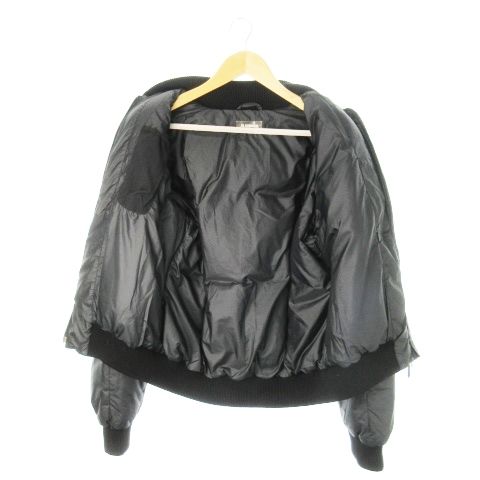 JIL SANDER+ ブラック　ミリタリージャケット　ブルゾン 399490_12.jpg