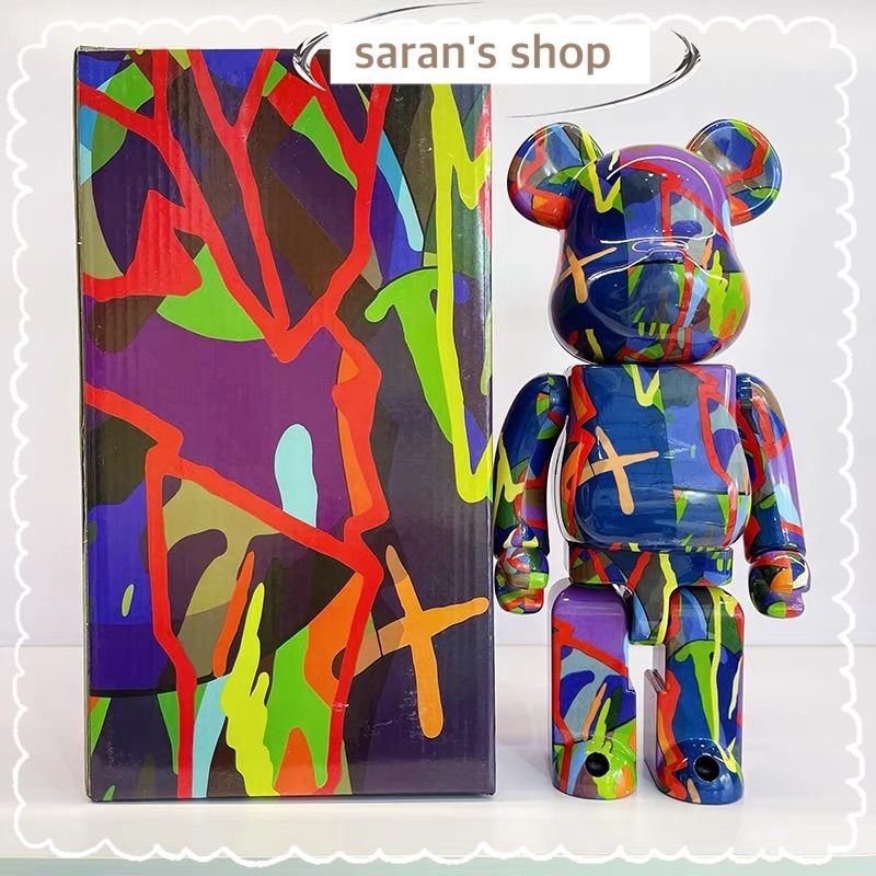 ベアブリック BE RBRICK 400% 28センチ KAWS Tension カウズ テンション