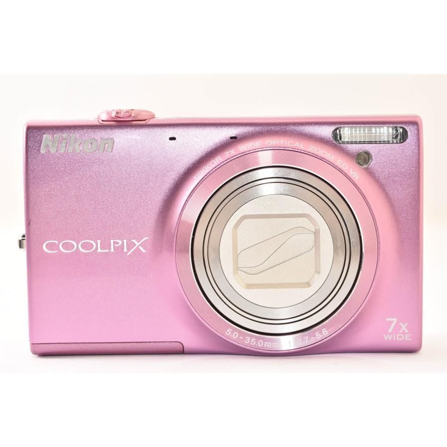 Nikon ニコン COOLPIX S 6100 ピンク コンパクトデジタルカメラ 2508047