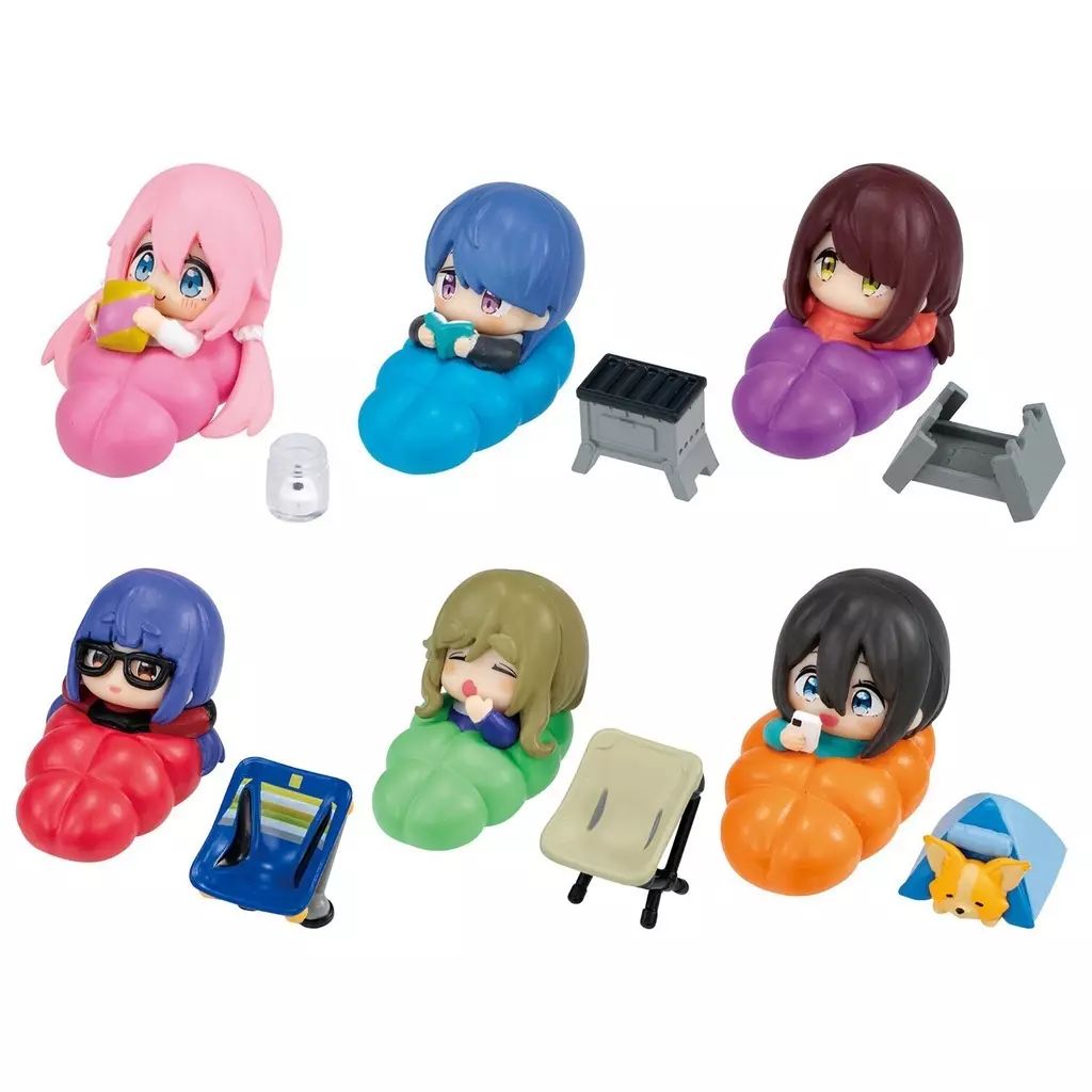 中古】トレーディングフィギュア 全6種セット 「ゆるキャン