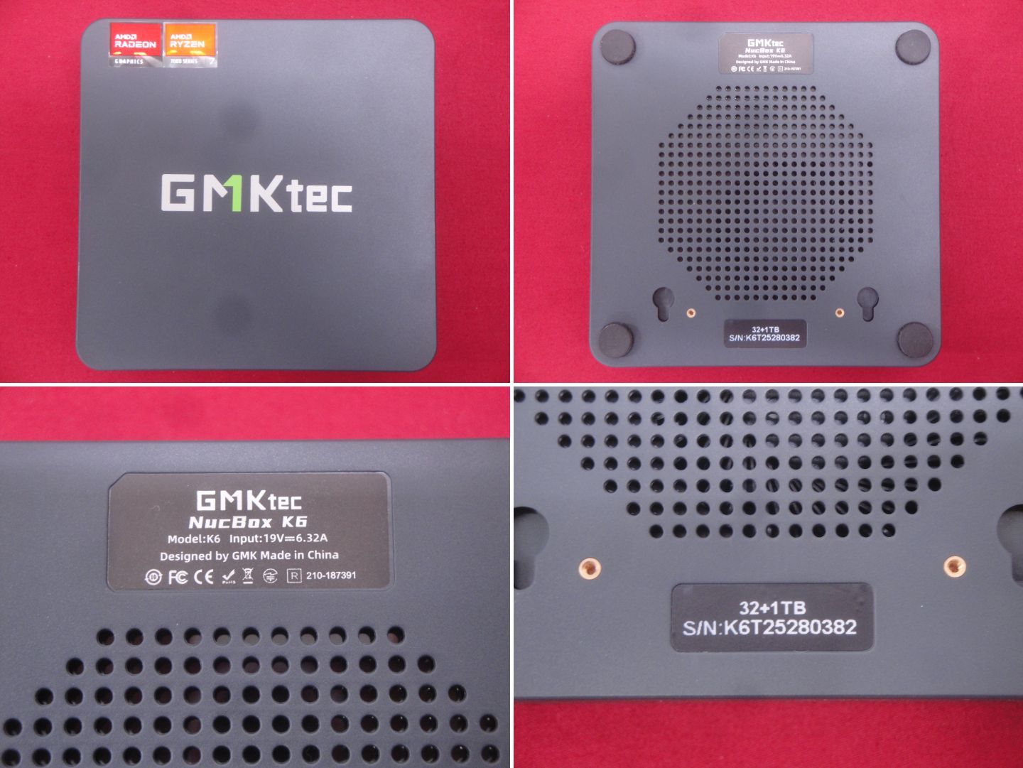 み GMKtec Nucbox K6 ミニPC デスクトップパソコン K6321TW11P7840HS 314 CHRISTIANNAURATH_COM_BR