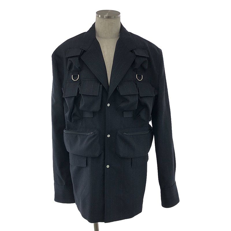PRADA プラダ 24ss マルチポケット シャツ ジャケット PRADA(プラダ) マルチポケットシャツジャケットUGI267 UGI267