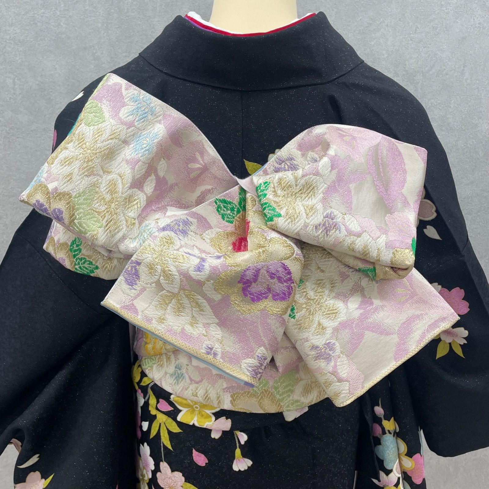 美品】♢振袖正絹フルセット（7点セット）♢ f-011 - メルカリ