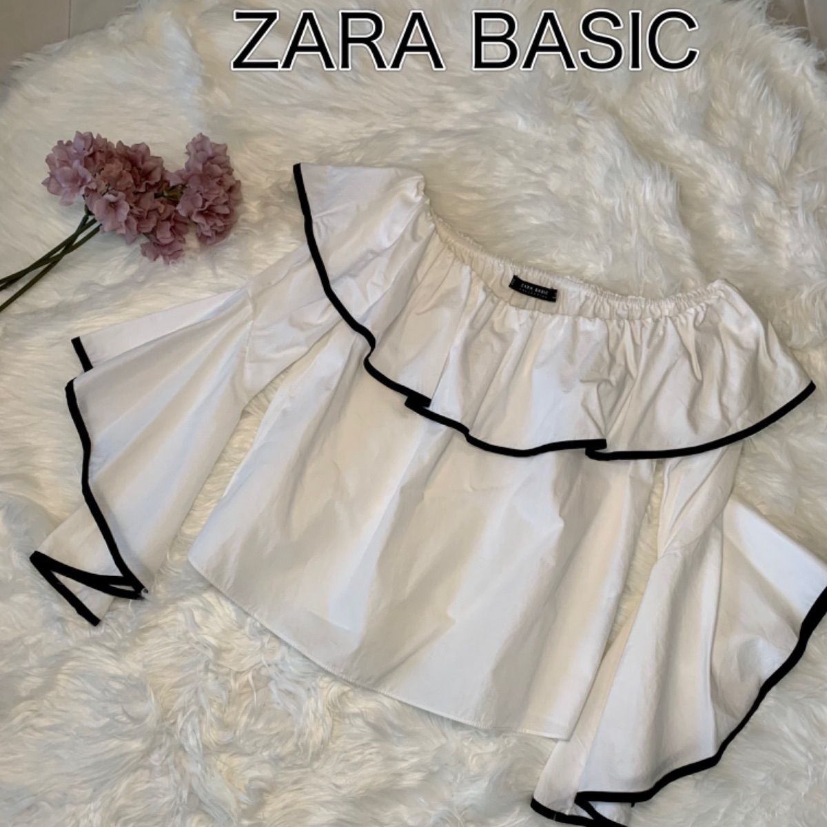 ZARA BASIC ブラウス M - シャツ