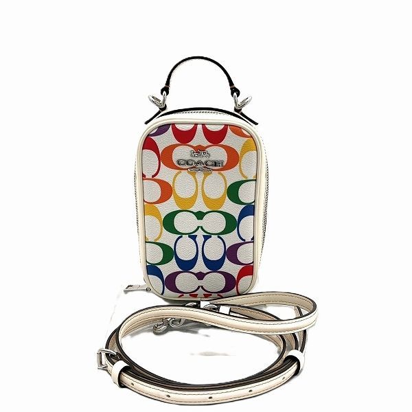 コーチ COACH エヴァ フォーン クロスボディ CK189 レインボー バッグ ボディバッグ レディース